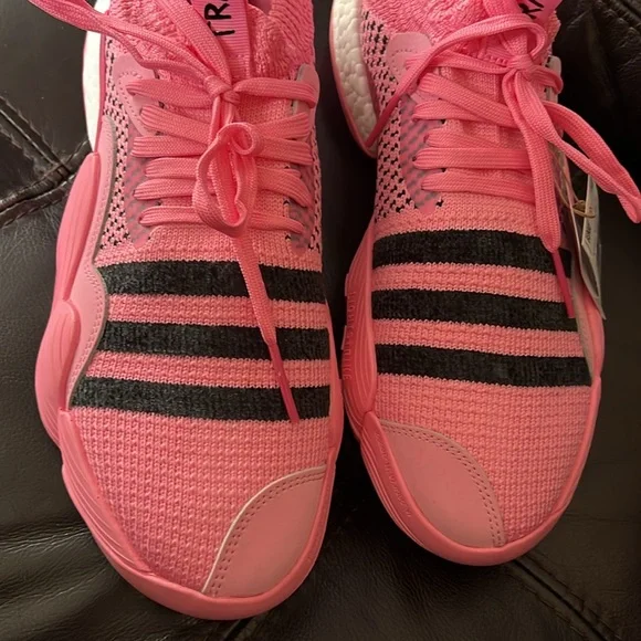 Adidas Trae Young 2 pink trap house  basketball men’s shoes size 9 NWT - Picture 6 of 8